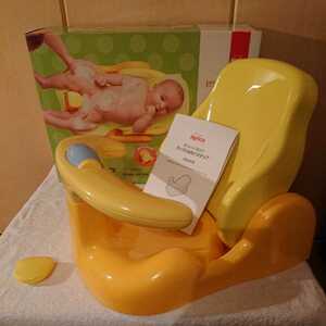 [USED* bath mat lack of ] Aprica bath chair * 2 months about ~24 months about * reclining 3 -step adjustment, folding possibility * Aprica instructions attaching 