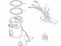 VW ボーラ ゴルフ4 ニュービートル フューエルポンプ 燃料ポンプ(一体式) 1J0919051H 1J0919051C 1J0919051D 1J0919087C 1J0919087D_画像2