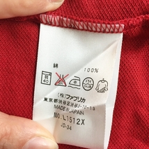 LACOSTE/ラコステ 半袖ポロシャツ コットン100％ レッド 赤 サイズ38 レディース_画像7