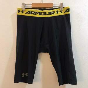 UNDER ARMOUR/アンダーアーマー ナイロンハーフパンツ サッカー ブラック 黒 メンズ SS