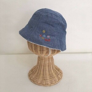 MIKIHOUSE/ Miki House hat blue light blue baby 50