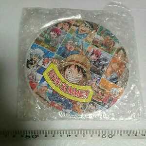 週刊少年ジャンプ　WEEKLY JUNP 2016夏　バカンス満喫!Jヒーローズビッグ缶バッジ 懸賞品　