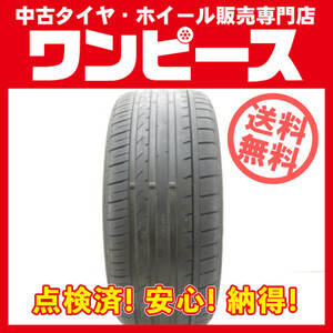 中古タイヤ 1本のみ! 225/45R17 94Y 17インチ ファルケン AZENIS FK453 サマー 夏 フォレスター 送料無料（沖縄、離島除く) a15217