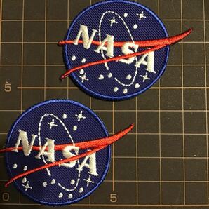 NASA ナサ　刺繍アイロンワッペン 