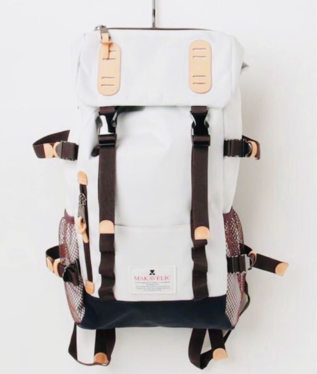 MAKAVELIC マキャベリック DOUBLE LINE BACKPACK BLACK EDITION 