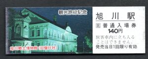 観光旅行（ＪＲ旭川駅１４０円）旭川郷土博物館