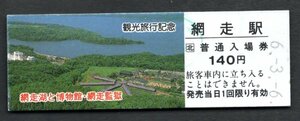 観光旅行（ＪＲ網走駅１４０円）網走湖と博物館・網走監獄