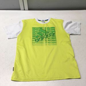 送料無料★adidas climalite アディダス★半袖Tシャツ　トップス★ジュニア　子供　キッズ　160 #41115sNjj2