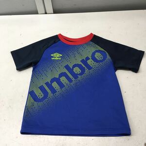  бесплатная доставка *UMBRO Umbro * короткий рукав футболка tops * Junior ребенок 130 #41118sjj33