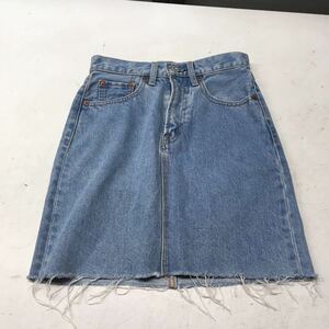  free shipping *MOUSSY Moussy * Denim skirt bottoms * size 0 #41130sNj91