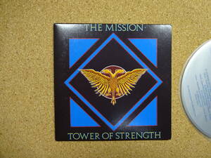 UK盤★紙ジャケ★マキシシングルCD★ザ・ミッション★THE MISSION★TOWER OF STRENGTH★MADE IN W.GERMANY 刻印「DREAM ON」カバー！