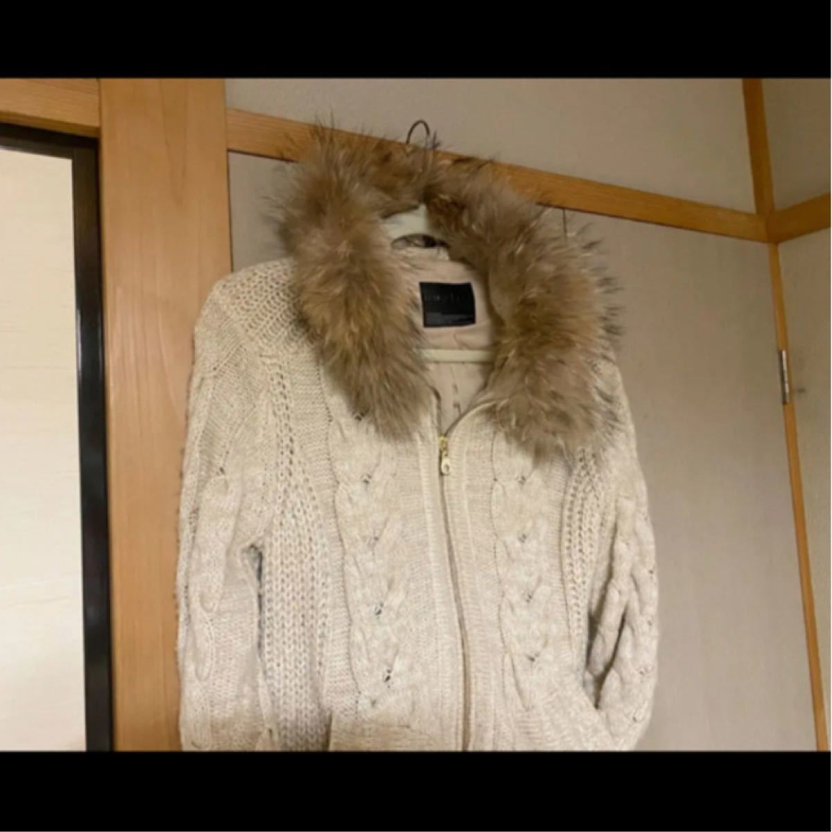 カリテ ファー付きニットコート ZARA イエナ ロペ ジャスグリッティー