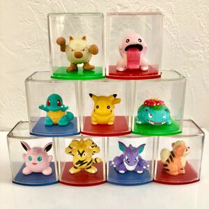 ◆ポケモン◆フィギュアセット◆初代★希少品★レア★ケース入り★セット★ピカチュウ★ゼニガメ★フシギバナ★プクリン★ベロリンガ★