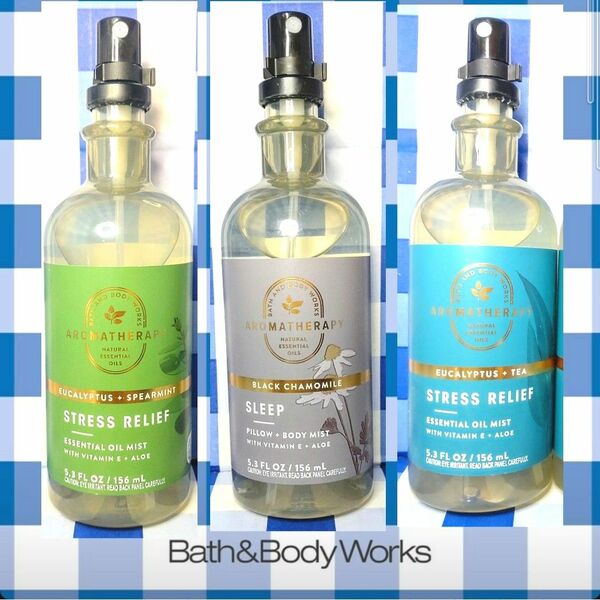 ◆ Bath&Body Works / バス&ボディワークス ☆Aromatherapy E+S BKC E+T EOM セット