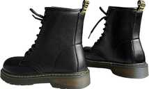 ■８ホールレースアップライダースブーツ◆BL黒◆24.0cm■新品未使用品★８hole　lace up　Riders Boots★_画像5