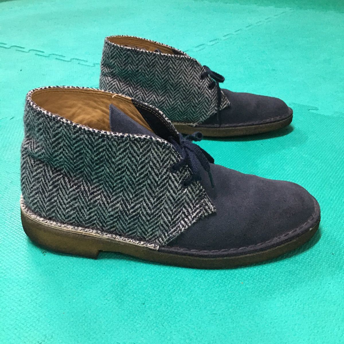 殿堂 HARRIS TWEED Clarks ブーツ tdh-latinoamerica.de