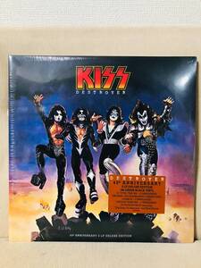 【新品 即決 送無】 KISS　名盤 DESTROYER 2枚組 写真集付、希少デモ・MIX違い・エデットVer他　収録　キッスの珍しい2枚組