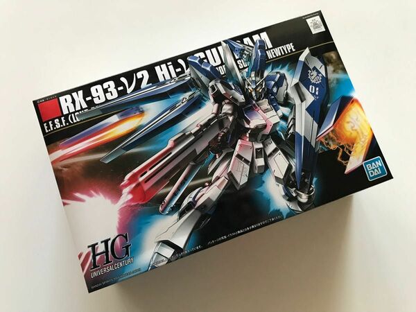 ガンダム　プラモデル　HG BANDAI HGUC Hi-νガンダム 機動戦士ガンダム バンダイ