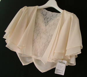 te lycee noire *Dellise Noir* wedding *. call |M*9 number * inside side race * formal bolero * beige 