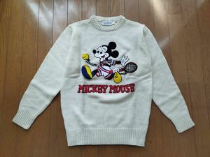  Mickey sweater Yoshimura ( stock ) MICKY Disney M size beautiful goods 