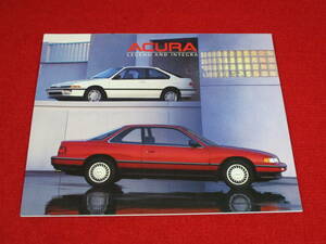 ●　ACURA　LEGEND ＆ INTEGRA　左H　1987　昭和62　カタログ　②　●