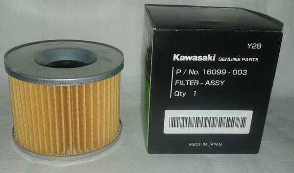 PAYPAY 送料無料新品 KAWASAKIi 純正 オイル フィルター オイル エレメントゼファー400 Z400GP GPZ400F Z400FX