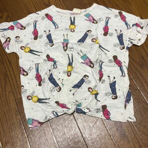 半袖Tシャツ　ZARA 128サイズ　女の子