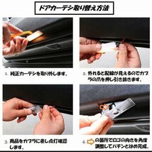 即納 Mercedes Benz AMG ロゴ カーテシランプ LED 純正交換タイプ C117 W218 C205 C207 プロジェクター ドア ライト メルセデス ベンツ_画像5