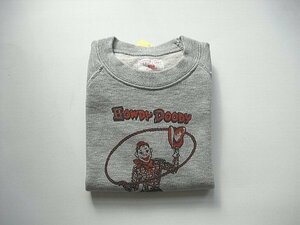 キッズ・ラグラン半袖スウェット/HOWDY（WAREHOUSE）　ウエアハウス　絶版品　＠在庫（100 , 120）　杢グレー　希少　デッドストック　新品