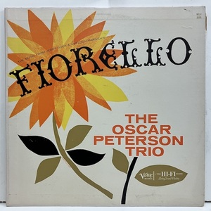 ●即決LP Oscar Peterson Trio / Fiorello j34764 米オリジナル、Tp Dg Mono オスカー・ピーターソン