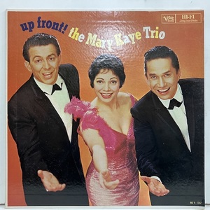 ●即決VOCAL LP Mary Kaye Trio / Up Front jv3405 米オリジナル メアリー・ケイ・トリオ