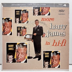 ●即決7インチ Harry James / More Harry James In Hi-Fi Part4 j34820 米オリジナル45/7　ハリー・ジェームス カバーに剥がれ小。