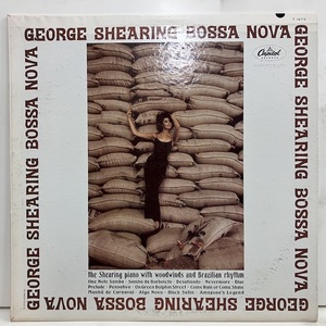 ●即決LP George Shearing / Shearing Bossa Nova j34844 米盤、黒虹Mono ジョージ・シアリング 