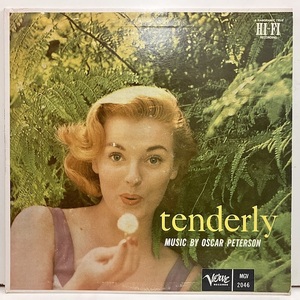 ●即決LP Oscar Peterson / Tenderly j34905 米盤、ミゾナシMgm Mono オスカー・ピーダーソン 