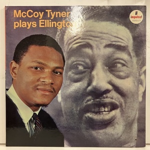 ●即決LP McCoy Tyner / plays Ellington j35029 米盤 マッコイ・タイナー 赤黒Stereo 「LW Vangelder」刻 