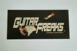 ◎非売品！レア商品【ＫＯＮＡＭＩ　 ＧＵＩＴＡＲ　ＦＲＥＡＫＳ　ステッカー/シルバー】未使用品！