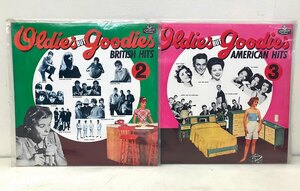 G89211^ ценный все ti-z/OLDIES BUT GOODIES BRITISH HITS/AMERICA HITS LP запись 2 позиций комплект America / Англия 