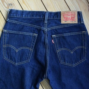 USA古着 リーバイス Levis 505 デニムパンツ サイズ W30×L32 ジーンズ ストレート テーパード インディゴ カジュアル アメリカ仕入 P0487