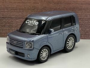 即決有★プルバックカー ダイハツ DAIHATSU ムーヴ コンテ Conte グレー系 ドライブタウン★ミニカー