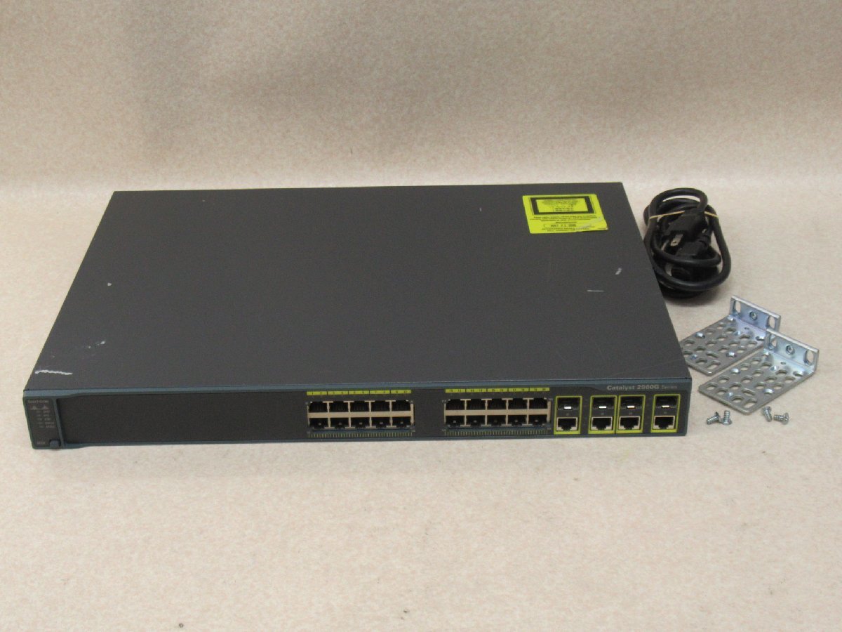 Cisco Catalyst 2960gの値段と価格推移は?|1件の売買データからCisco