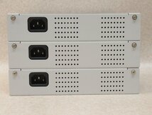 ▲Ω ZR1 12486# 保証有 キレイめ【 A1-(8)POLHUB 】(3台セット) NTT 8ポート給電HUB 中古ビジネスホン 領収書発行可能_画像3