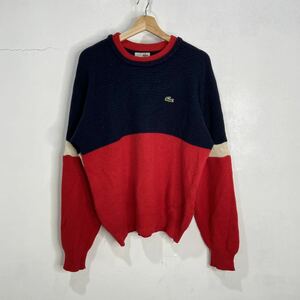 送料無料☆ 70s80s☆フランス製LACOSTE☆シュミーズラコステ☆フララコ☆セーター