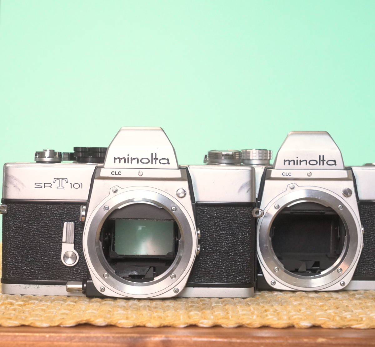 完動品◎ミノルタSRT101 × 55mm f1.7 フィルムカメラ #228 上品 60.0