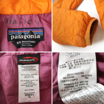 patagonia パタゴニア ナノパフジャケット 軽量中綿　オレンジ(US-XS) レディース_画像4