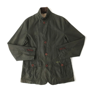 希少◎バブアー SMU BARBOUR LUTZ ルッツ　ワックスジャケット オイルド　オリーブ(S)