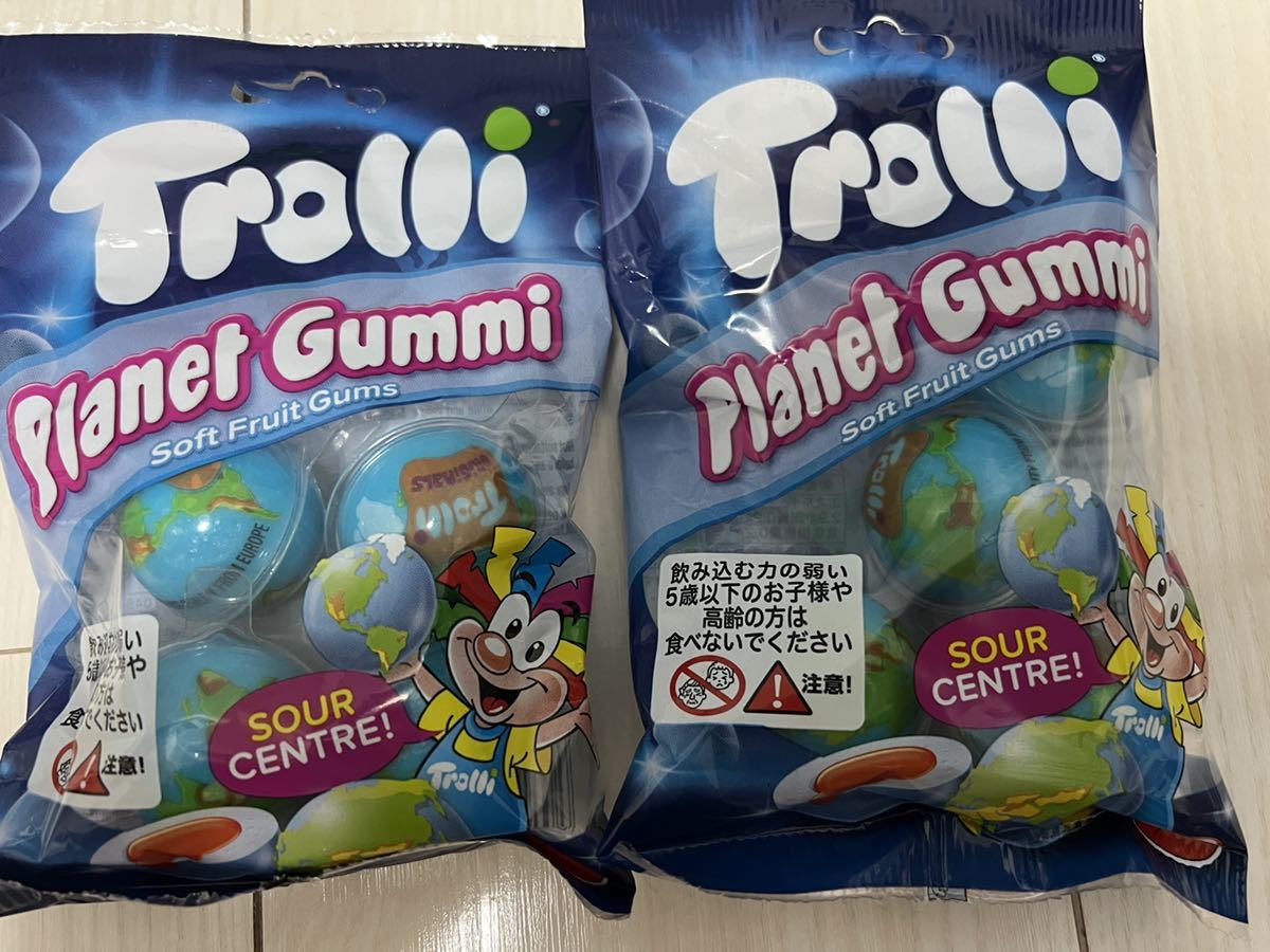 トローリ】目玉グミ プラネットグミ ASMR Gummi アースグミ 100袋500個