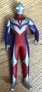 ◇ウルトラマン ウルトラマンティガ マルチタイプ 2013 中古 ソフビ フィギュア バンダイ ウルトラヒーロー ソフビ人形