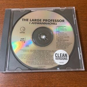 PROMO CDS THE LARGE PROFESSOR/I JUSWANNACHILL シングル　90's