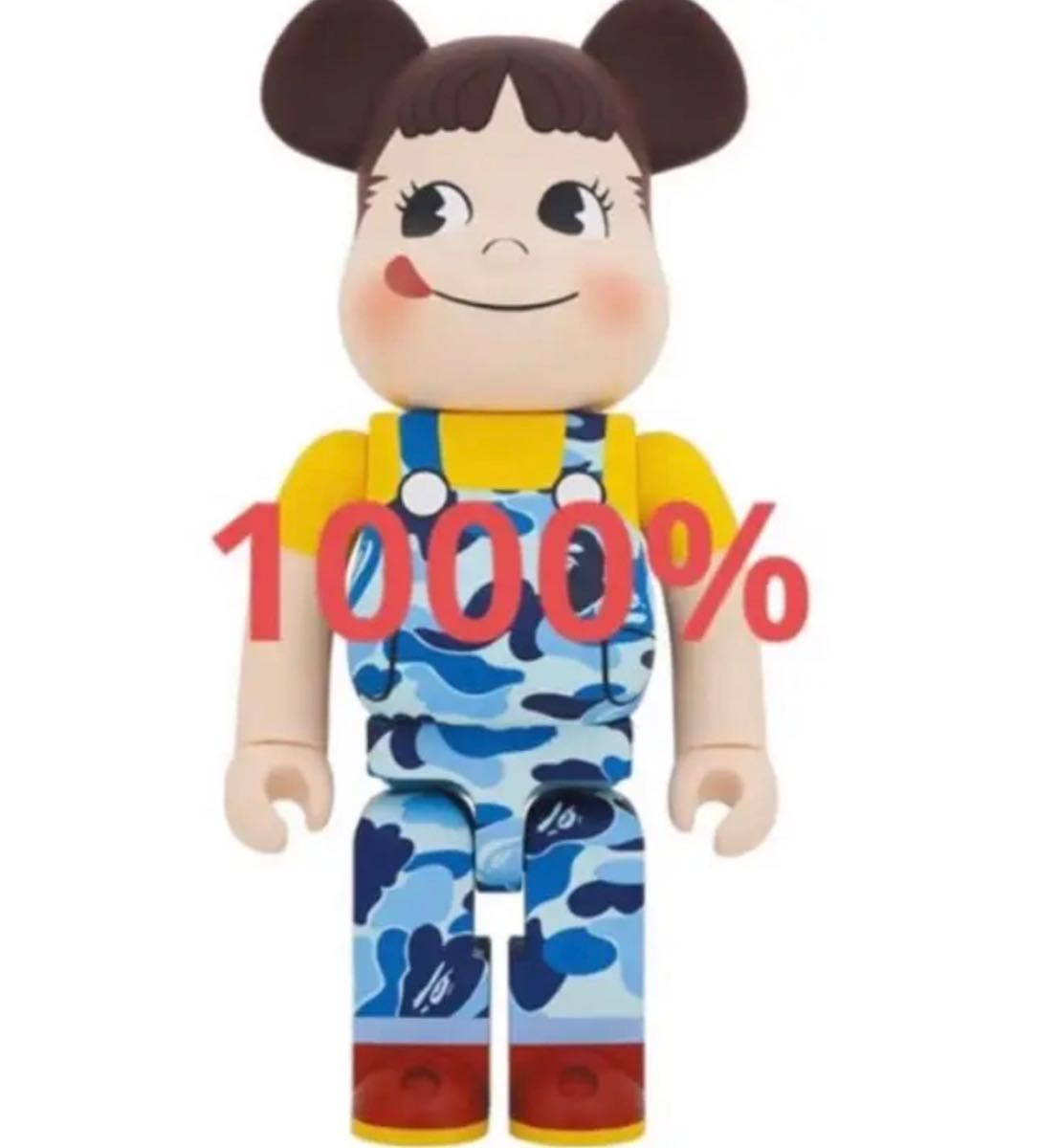 BE＠RBRICK BAPE(R) × ペコちゃん 1000%（グリーン）｜PayPayフリマ