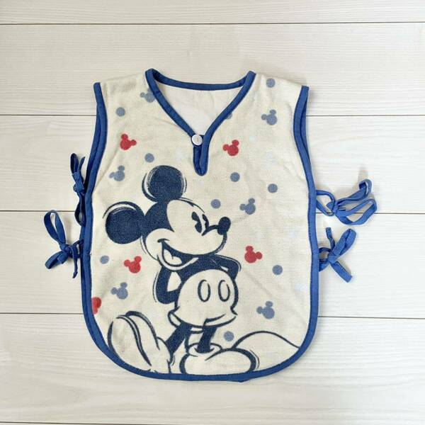 Mickey Mouse◆ガーゼ ベビースリーパー 着る毛布 ミッキー 布団 ミッキーマウス Disney ディズニー ブルー 男の子 寝具